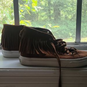 Boho Fringe Vans